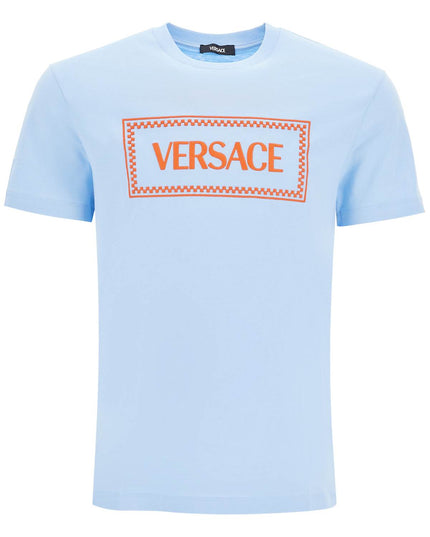 Versace embroidered logo t-shirt