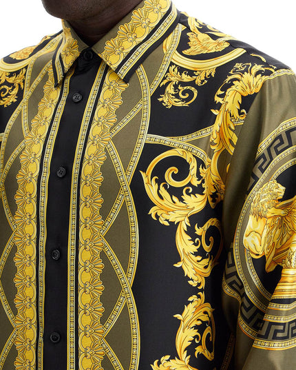 Versace barocco silk shirt