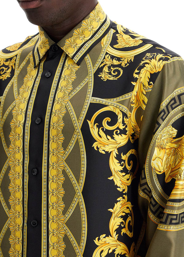 Versace barocco silk shirt