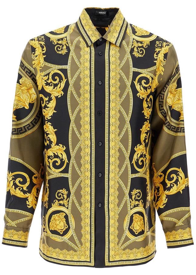 Versace barocco silk shirt