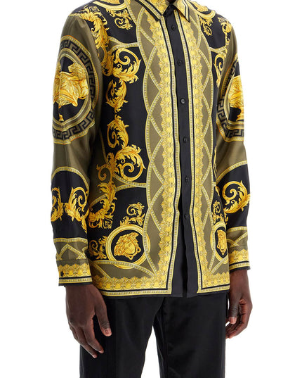 Versace barocco silk shirt