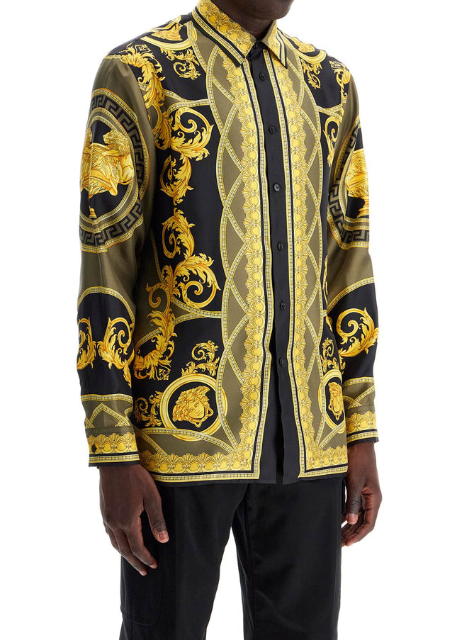 Versace barocco silk shirt