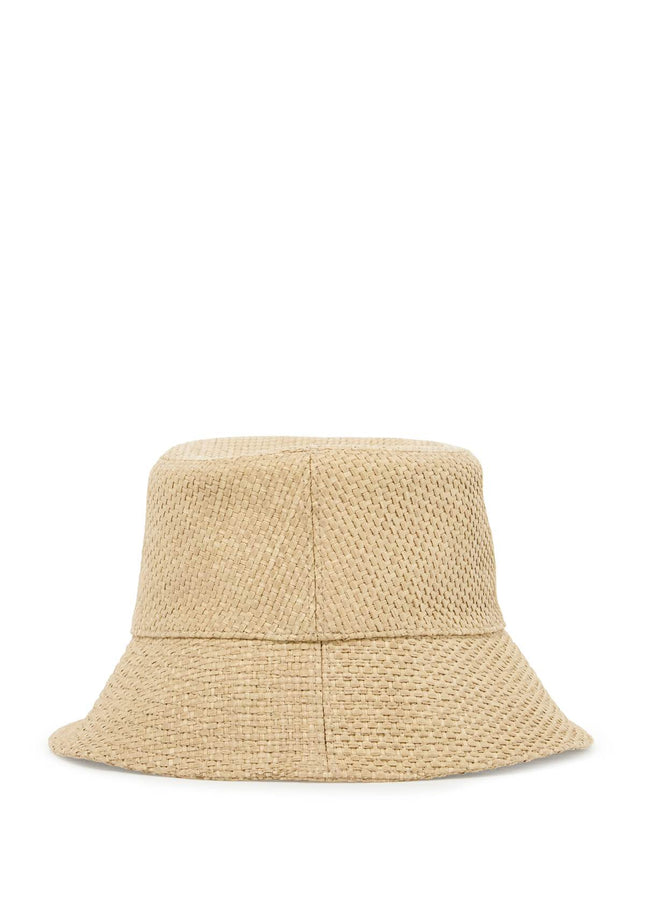 Versace raffia bucket hat for