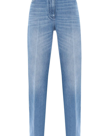 Versace boyfriend jeans with tailored crease