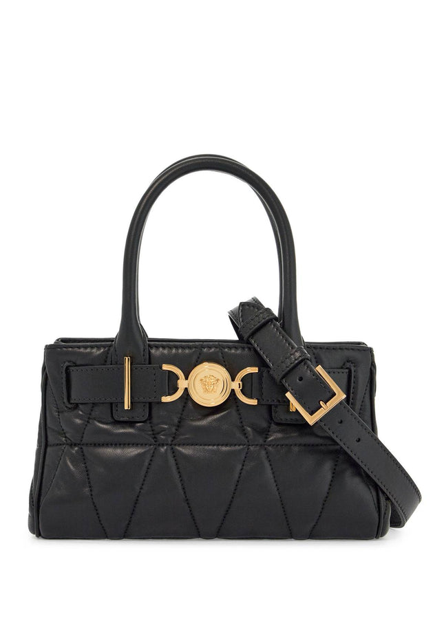 Versace quilted medusa handbag