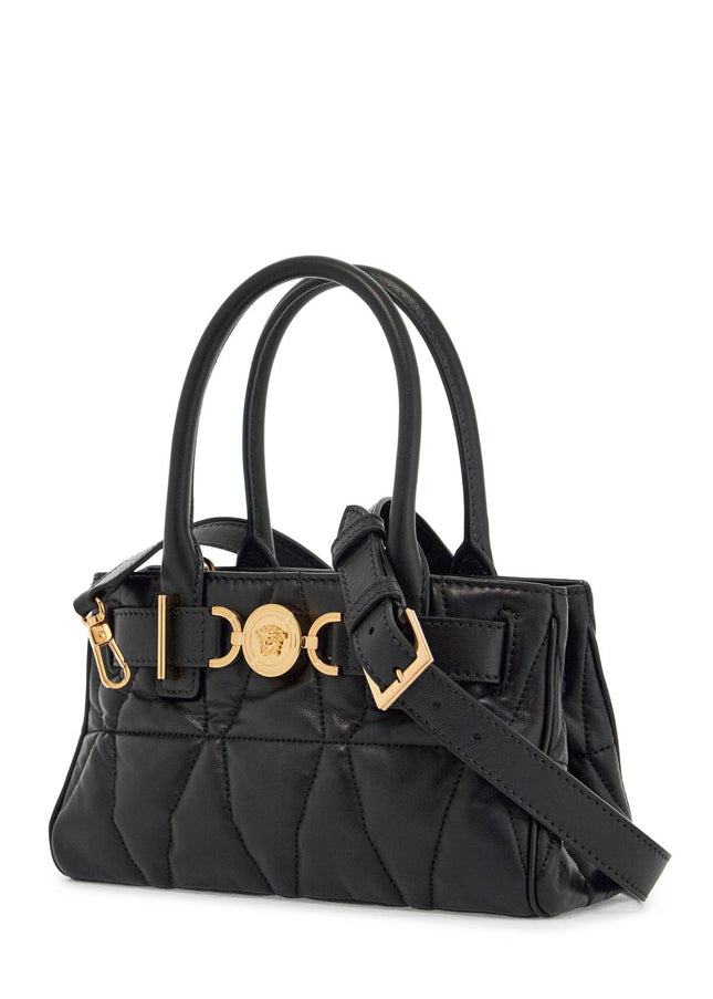 Versace quilted medusa handbag