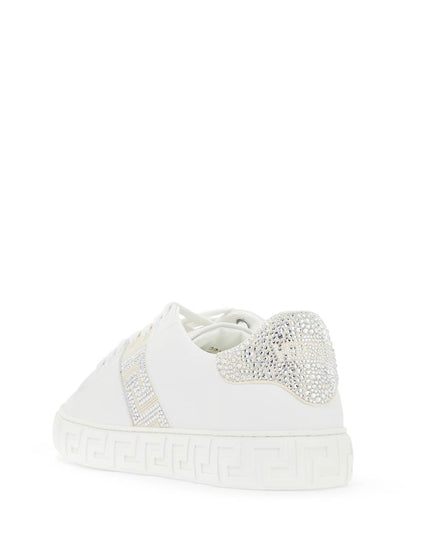 Versace "greca crystal sneakers