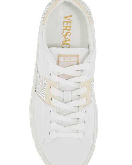 Versace "greca crystal sneakers