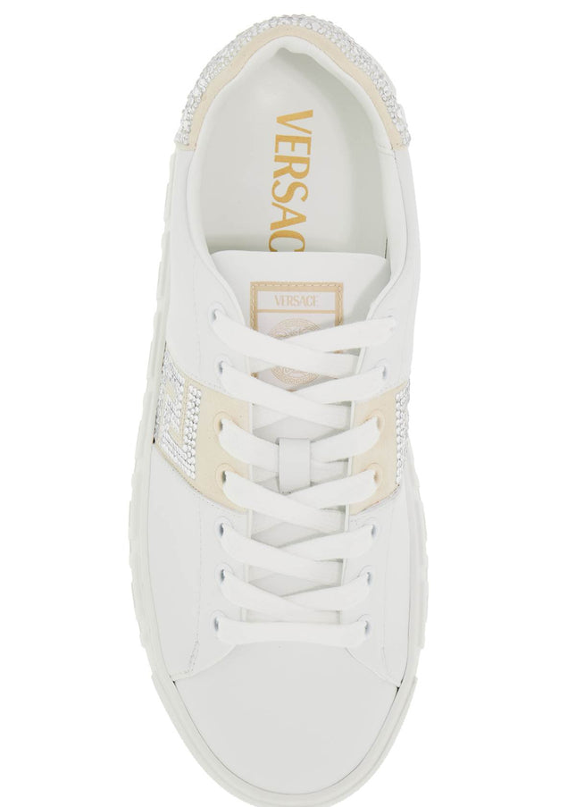 Versace "greca crystal sneakers