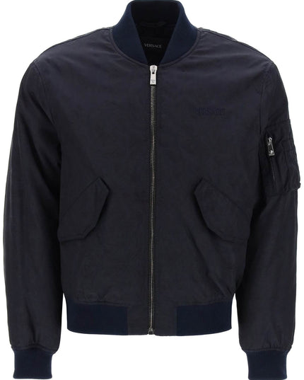 Versace barocco bomber jacket