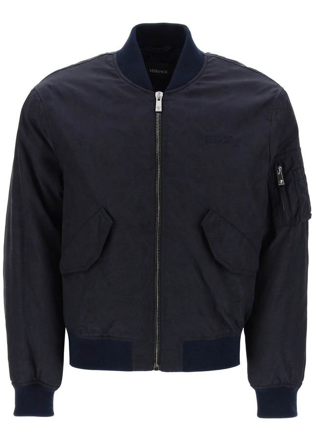 Versace barocco bomber jacket