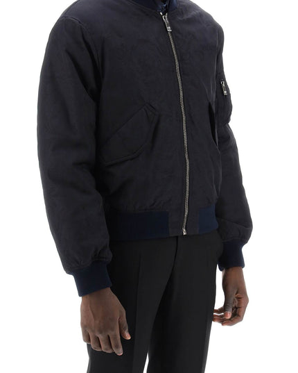 Versace barocco bomber jacket