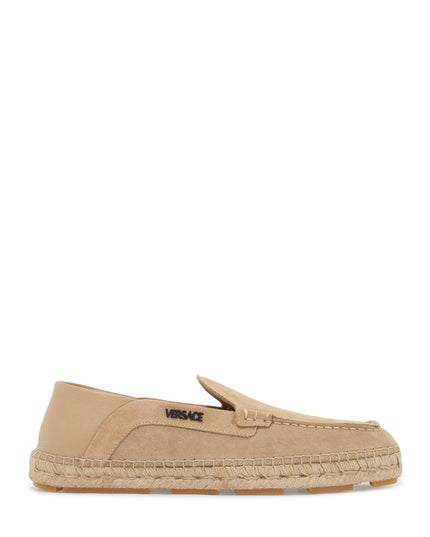 Versace suede moccasin-style es