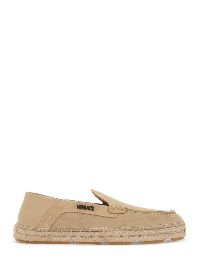 Versace suede moccasin-style es