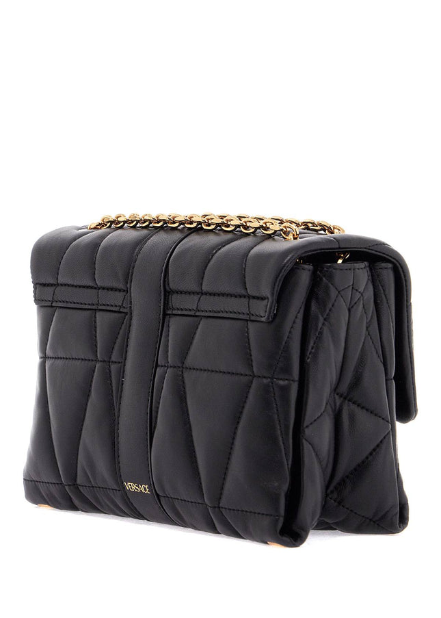 Versace quilted shoulder bag kleio