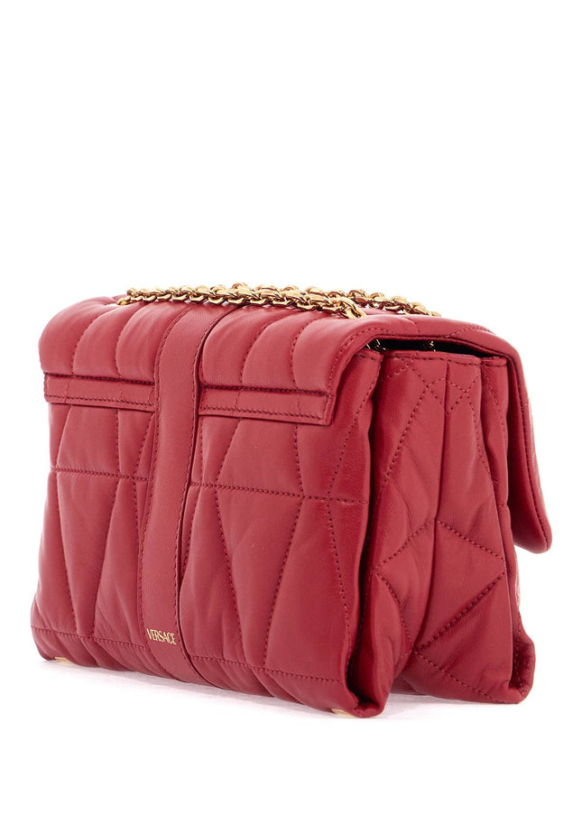 Versace quilted shoulder bag kleio