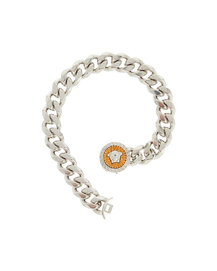 Versace "chain bracelet with medusa charm