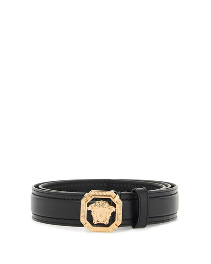 Versace "leather medusa belt with