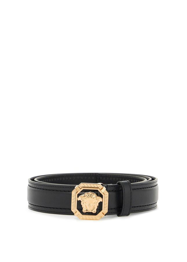 Versace "leather medusa belt with