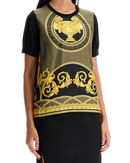 Versace knitted t-shirt 'the cup of the