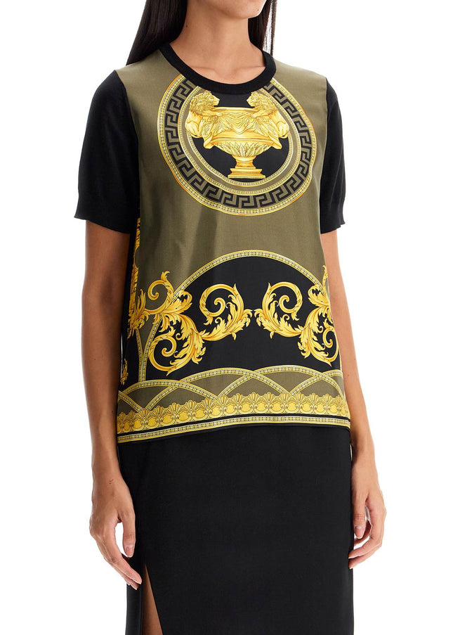 Versace knitted t-shirt 'the cup of the