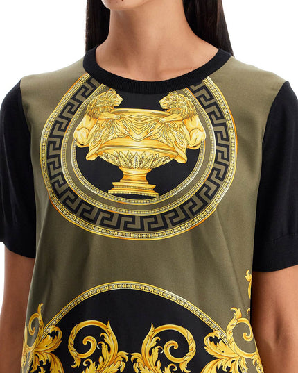 Versace knitted t-shirt 'the cup of the