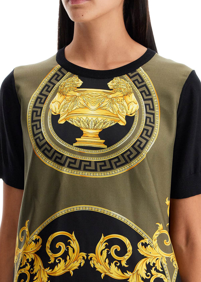 Versace knitted t-shirt 'the cup of the