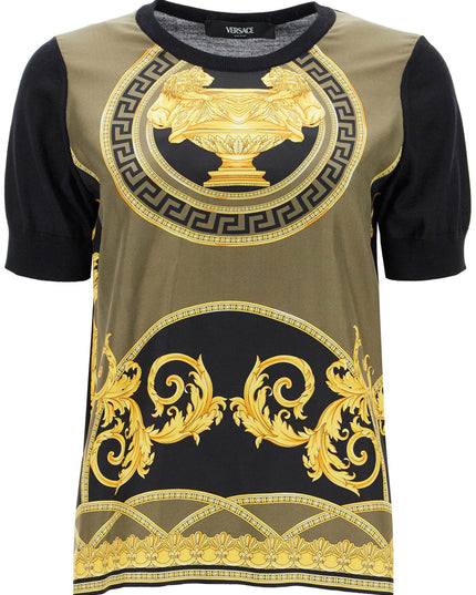 Versace knitted t-shirt 'the cup of the