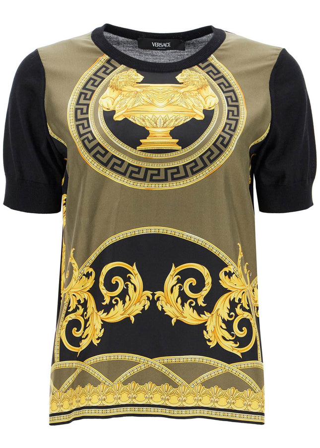 Versace knitted t-shirt 'the cup of the