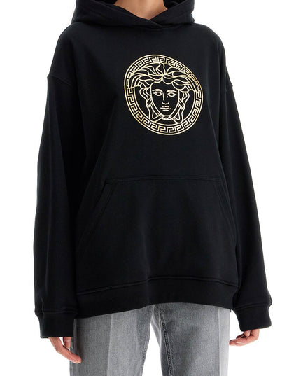 Versace hooded sweatshirt with med