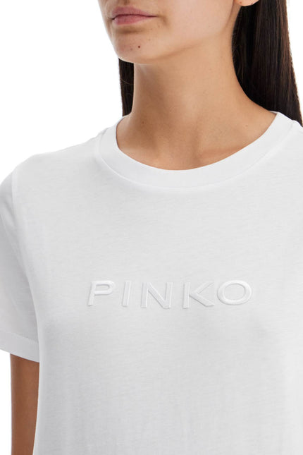 Pinko short-sleeved t-shirt with logo