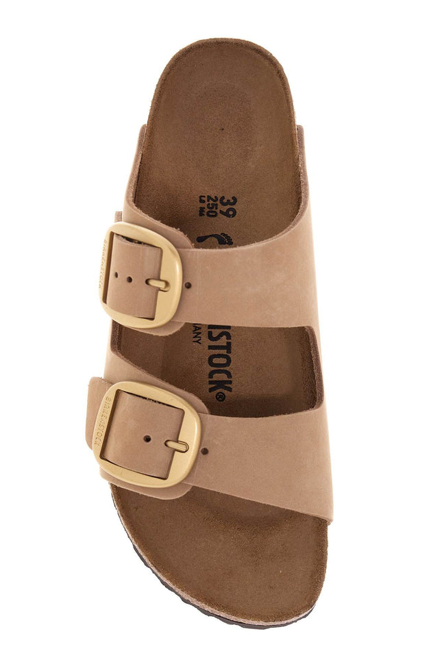 Birkenstock big buckle arizona slides