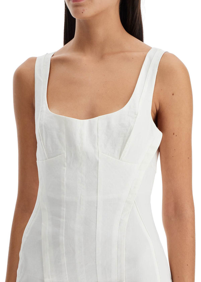 Pinko sleeveless linen 'al