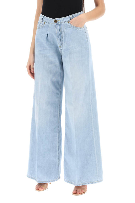 Pinko Pozzillo Wide Leg Jeans-Jeans-Pinko-Urbanheer