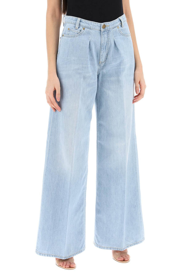 Pinko Pozzillo Wide Leg Jeans-Jeans-Pinko-Urbanheer