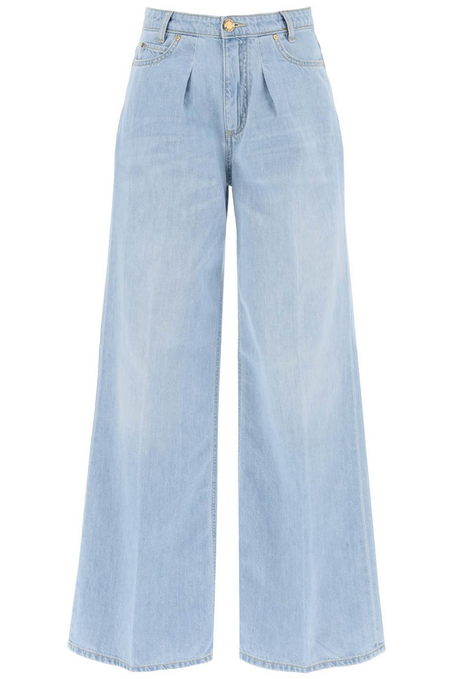 Pinko Pozzillo Wide Leg Jeans-Jeans-Pinko-Light blue-25-Urbanheer