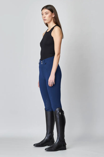 High-Rise Compression Breeches Navy-Breeches-Yagya-Urbanheer