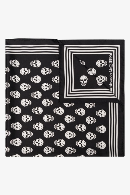 Alexander McQueen Scarfs Black