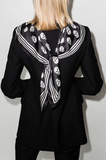 Alexander McQueen Scarfs Black