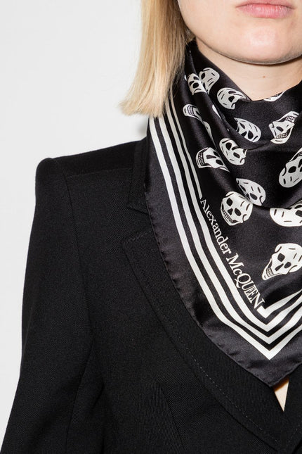 Alexander McQueen Scarfs Black