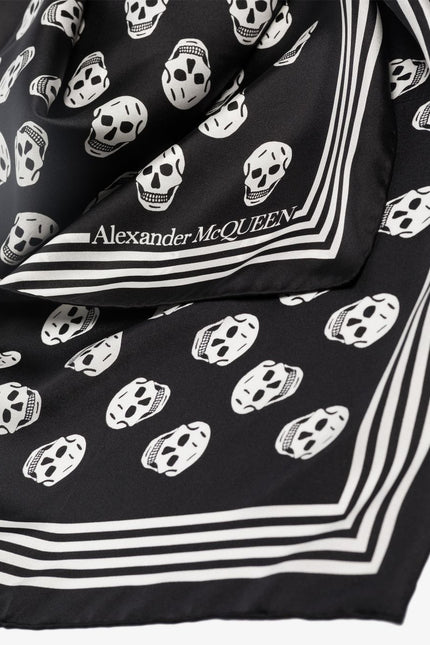 Alexander McQueen Scarfs Black