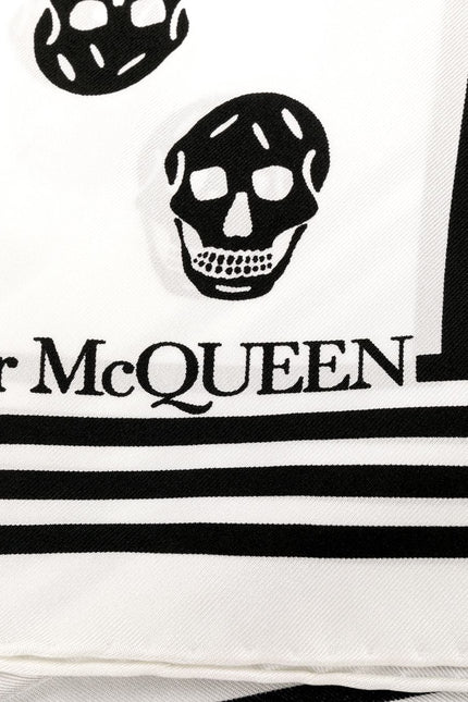 Alexander McQueen Scarfs White