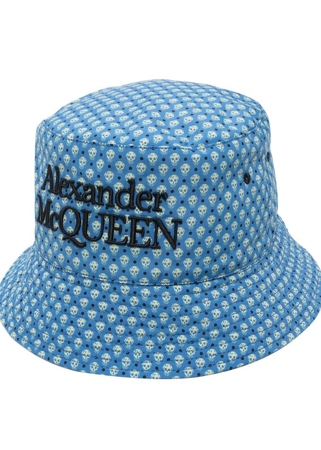 Alexander McQueen Hats Blue