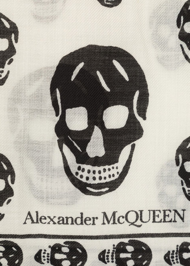 Alexander McQueen Scarfs White