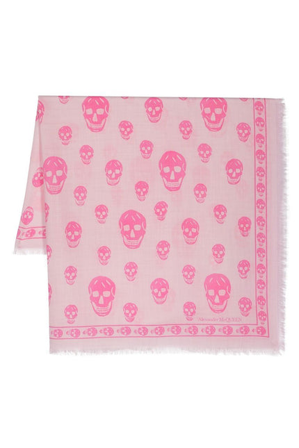 Alexander McQueen Scarfs Pink