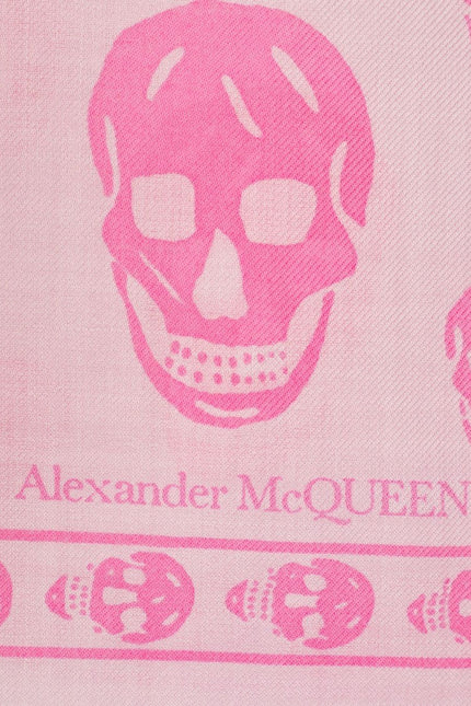 Alexander McQueen Scarfs Pink