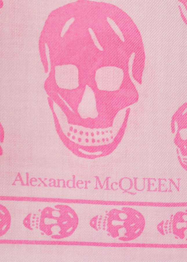 Alexander McQueen Scarfs Pink