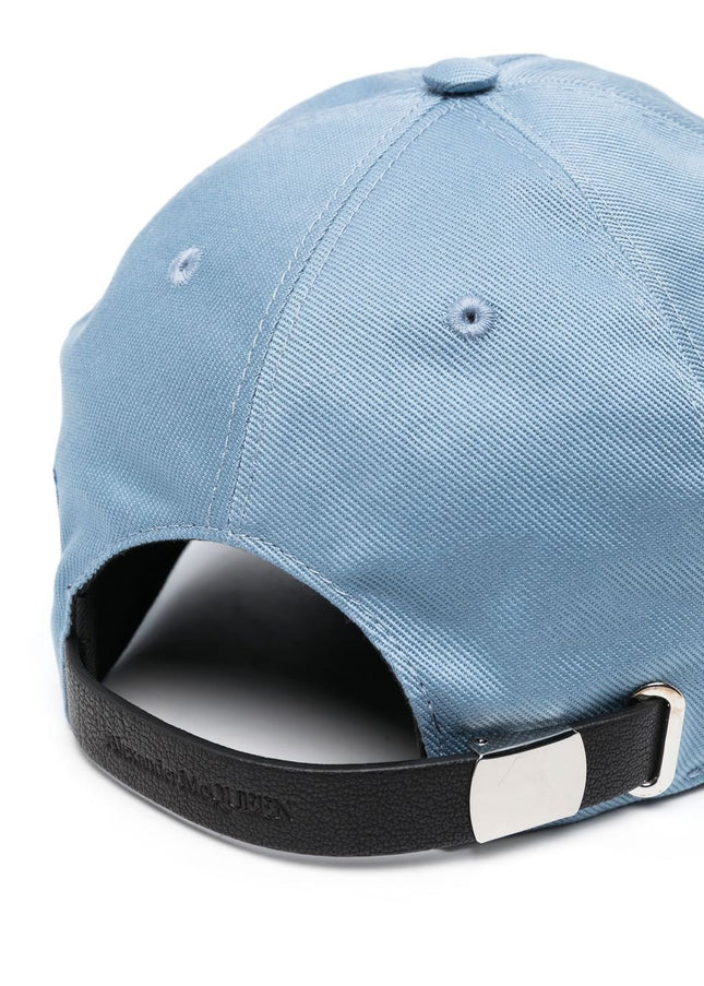 Alexander McQueen Hats Blue