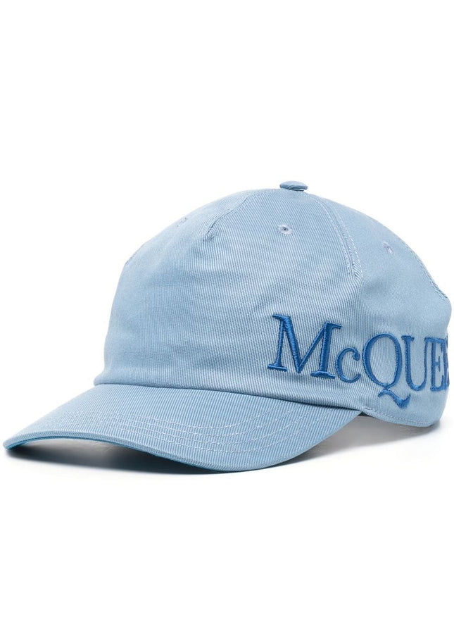 Alexander McQueen Hats Blue