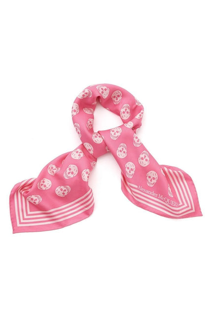 Alexander McQueen Scarfs Pink